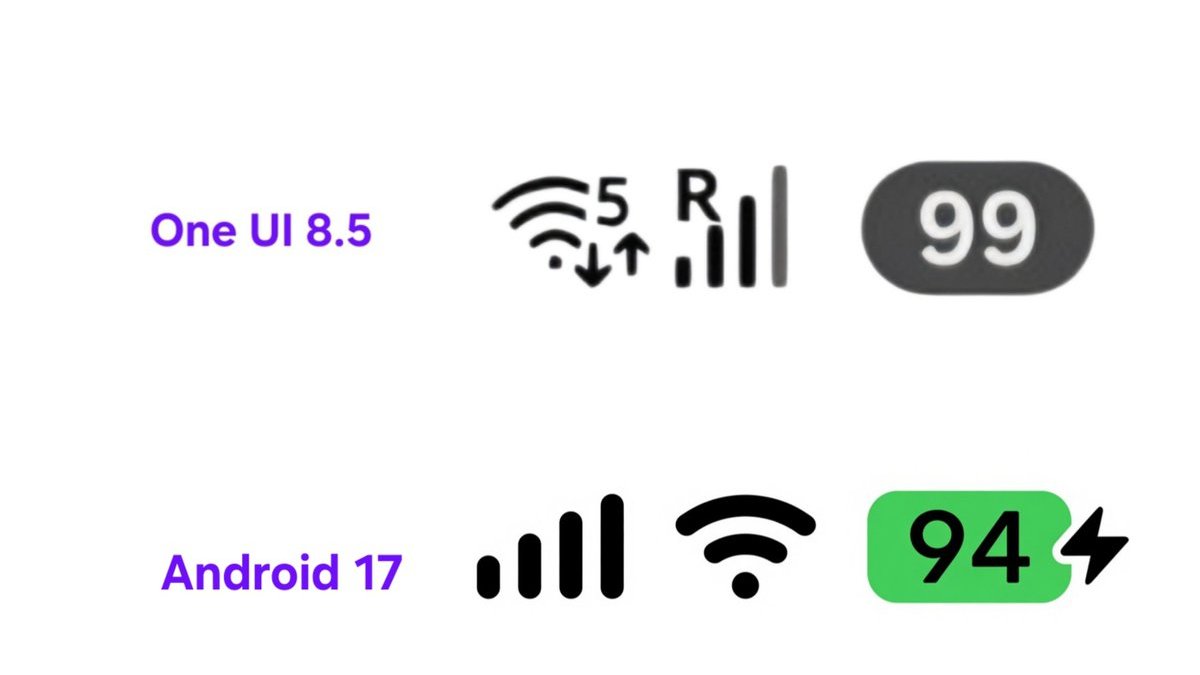 tarunvats33's tweet photo. I hope future One UI updates take some inspiration from Pixel when it comes to status bar icons.

They're cleaner, more consistent and easier to understand at a glance.

What do you think? 👇 https://t.co/3Ne8SgQeoE