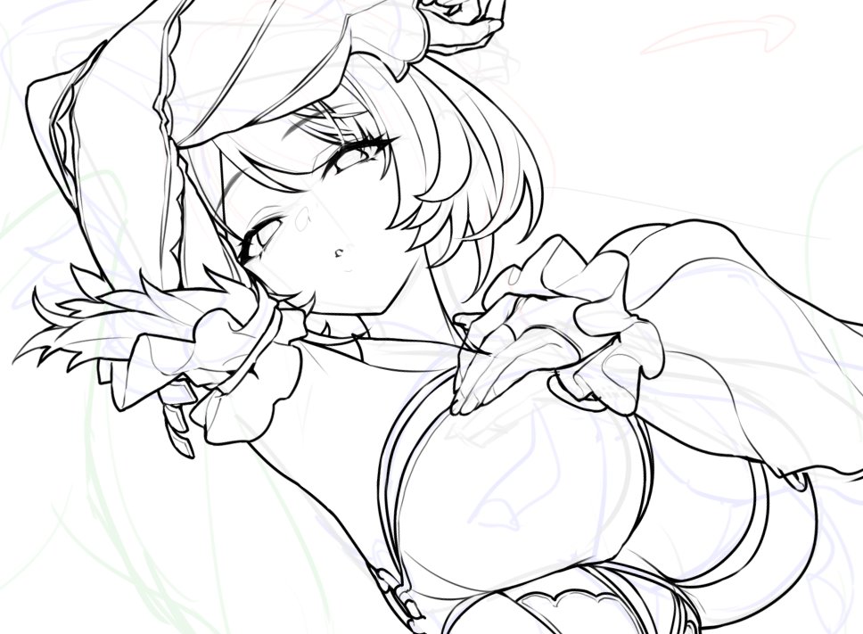 bonnie_3404's tweet photo. イカれた虚狩りの手羽先女WIP https://t.co/qnbA3oRx9n