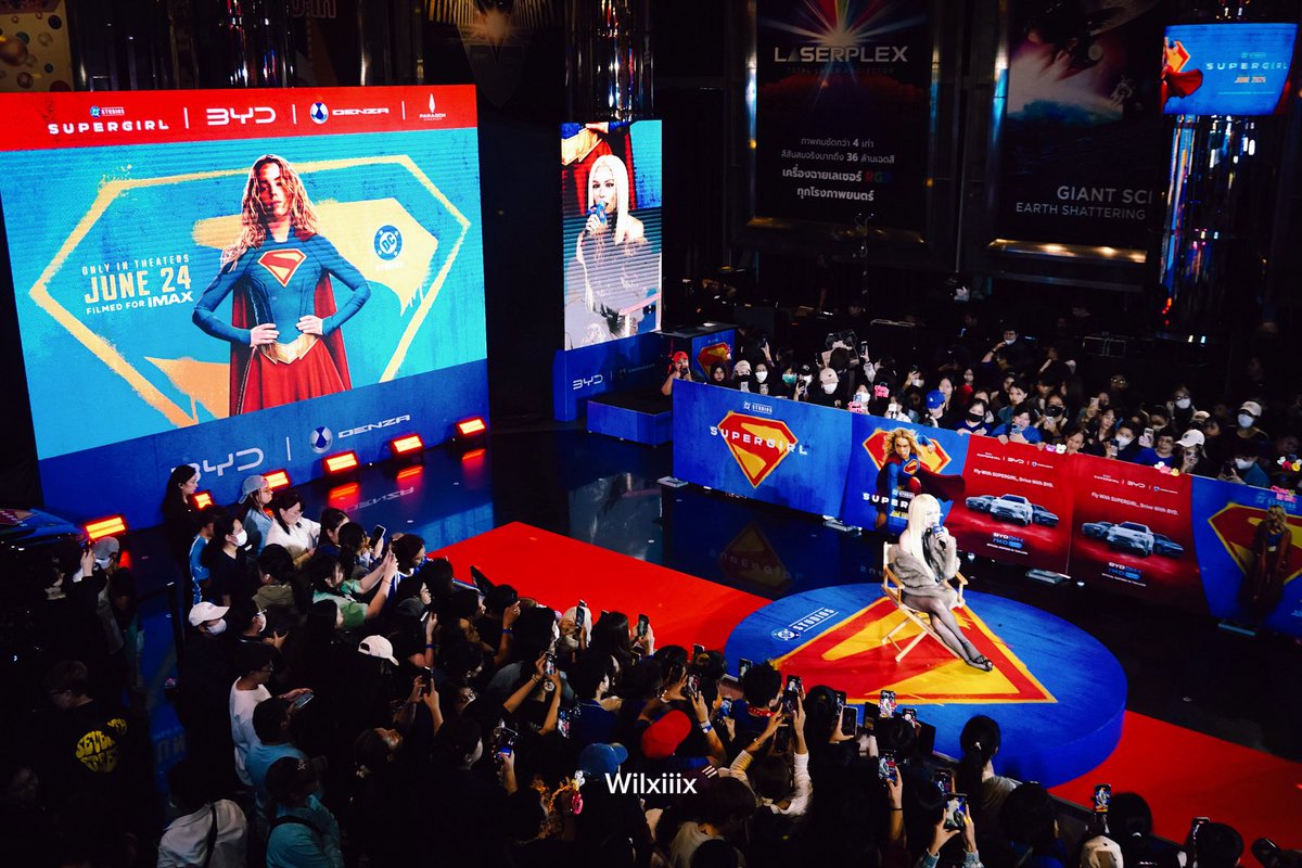 wilxiiix's tweet photo. Supergirl &amp; Superfans ❤️

CHARLOTTE SUPERGIRL GALA
#SupergirlXCharlotte
#Supergirl2026TH
#ชาล็อตออสติน https://t.co/fHmcOHNoVO