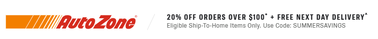 hunterb2003's tweet photo. Hey @autozone I'd really like to understand the business case for this online only code that includes free shipping. I'd much rather buy online and pick up in store since my locals have all of this in stock. but I'd pay full price instead of 20% off and YOU EAT the shipping cost https://t.co/AdYVhXuCYf