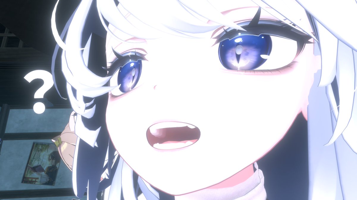 amo_no_VR's tweet photo. なんかすごくタイミングよくハテナが被ったやつ https://t.co/593AY0Qsow