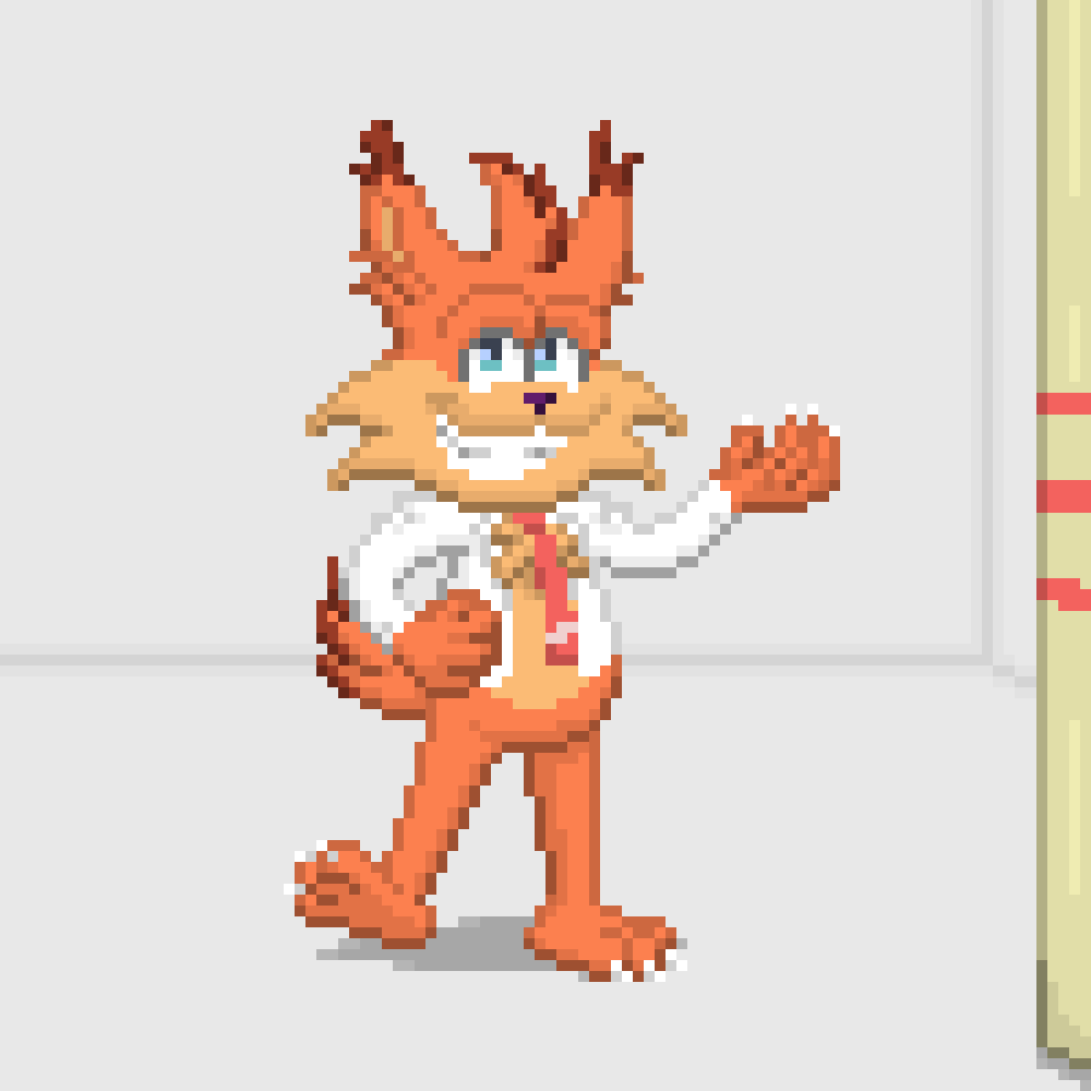 Dsuden1's tweet photo. Bubsy's Big New Gig (1/4)
"Oh, calm down, what's the big deal? It's just another side-gig product testing or something. What could pawsibly go wrong?!" https://t.co/yaBX5fTjpS