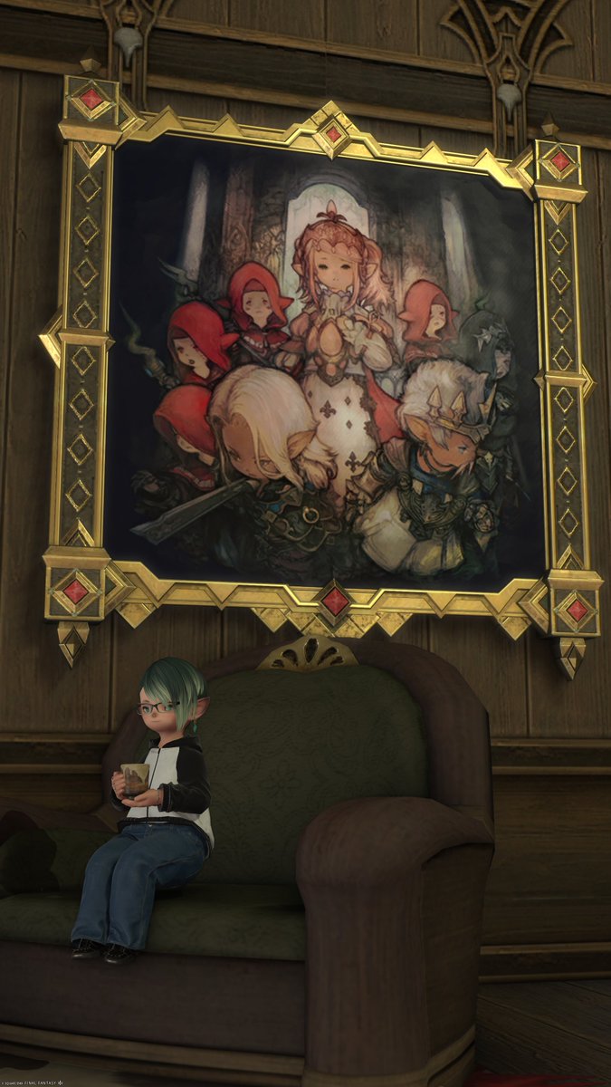 pirotar's tweet photo. ナナモ様のこの絵が好きなのでおうちに飾っています https://t.co/46WhIqQTmZ