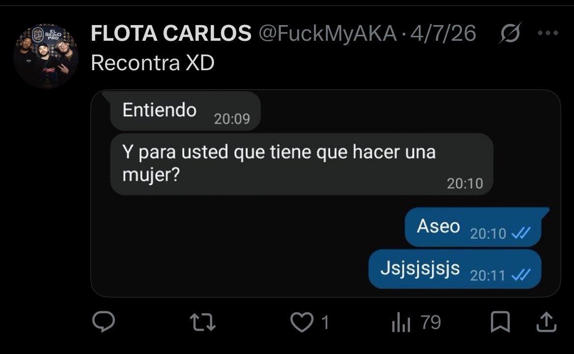 sap4yya's tweet photo. Uno con el perfil lleno de discursos de odio y salir a decirme eso XDDDDDDDD https://t.co/tqnI7qeUuO