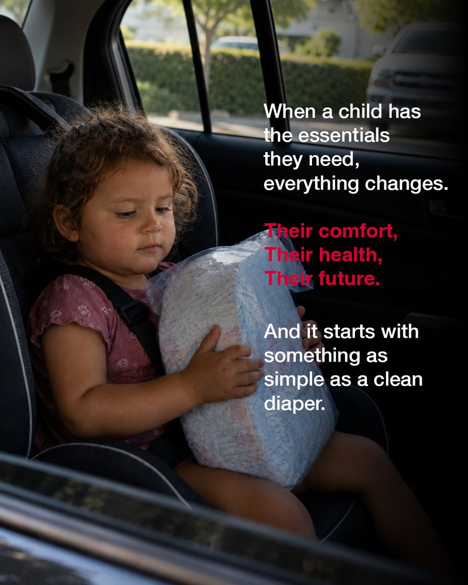 TXDIAPERBANK's tweet photo. You may see a pack of diapers.

But for a parent who is doing their best, it can mean one less impossible choice this week.

It can mean their child stays clean, dry, and comfortable.
It can mean a little relief on the ride home.
It can mean knowing someone cared enough to help.

Sometimes, support looks simple.
But to a family in need, it can change the whole day.

Your kindness can help provide essentials that every child deserves.