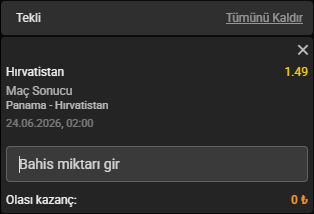TipsMarcelo's tweet photo. TEKLİ - 1 

🇵🇦 Panama - Hırvatistan 🇭🇷 02:00 

Hırvatistan beklenen bir şekilde ilk maç İngiltere karşısında kaybettikten sonra Şu an grubun en kolay müsabakasına çıkıyor. Son maçta Gana ile ikincilik üçüncülük maçına çıkacağını düşünüyorum Dolayısıyla burada kaybetme lüksleri yok oranı da çok iyi buldum belirtmek isterim 

https://t.co/eLEle18AXe