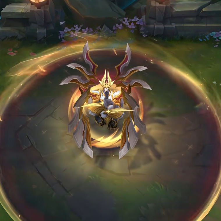 Sheep_Esports's tweet photo. Faker's 🇰🇷 2025 World Championship Galio skin features his signature 🤫 pose during his taunt animation https://t.co/wzti2zYAVN