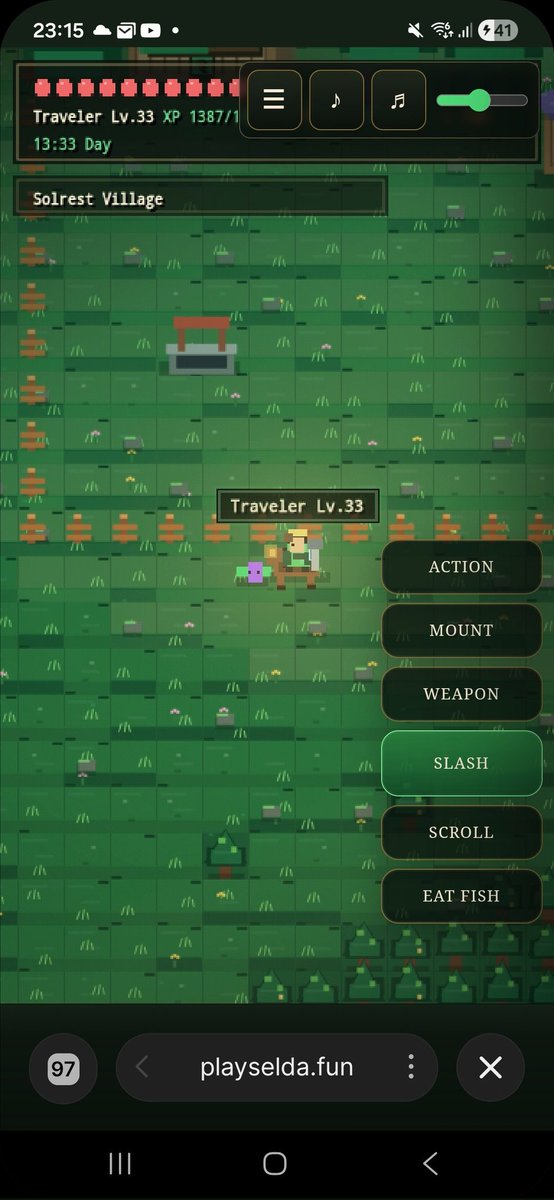 Cryptoparamedik's tweet photo. Legends of Selda $SELDA is a retro pixel adventure. Zelda vibes, hidden loot, free house building. Beta build, devs focus on updates. Is anyone playing it?

@PlaySelda https://t.co/0EzDDLvYiw