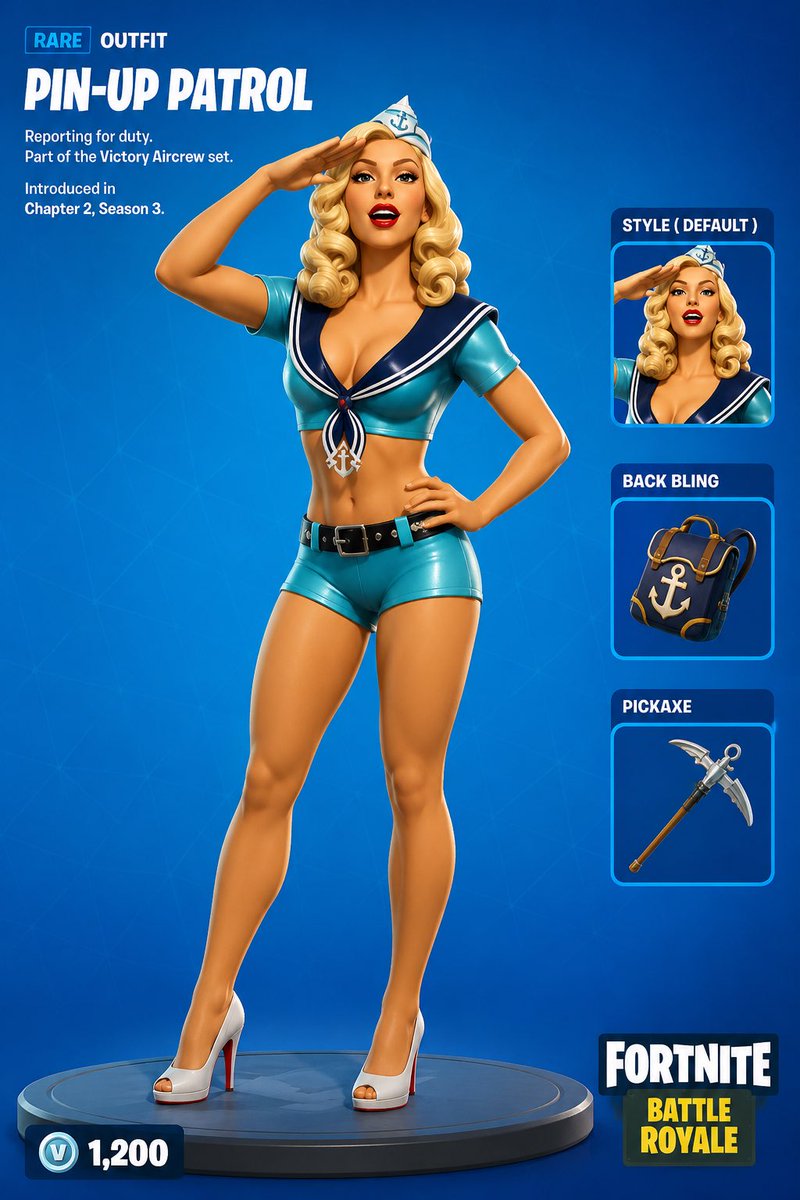 WerkItJosh's tweet photo. Just wondering when @xtina is going to get #Fortnite skins? With so many iconic looks she deserves multiple @Fortnite 👀👀 https://t.co/Yx40gvRuwb