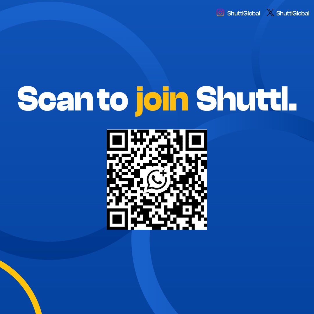 ShuttlGlobal's tweet photo. Something exciting is on the way. 👀

Shuttl is building a simpler way to move.

Tap. Pay. Ride.

Scan the QR code to join the community. 🚐💙 https://t.co/R3iqguP7y9