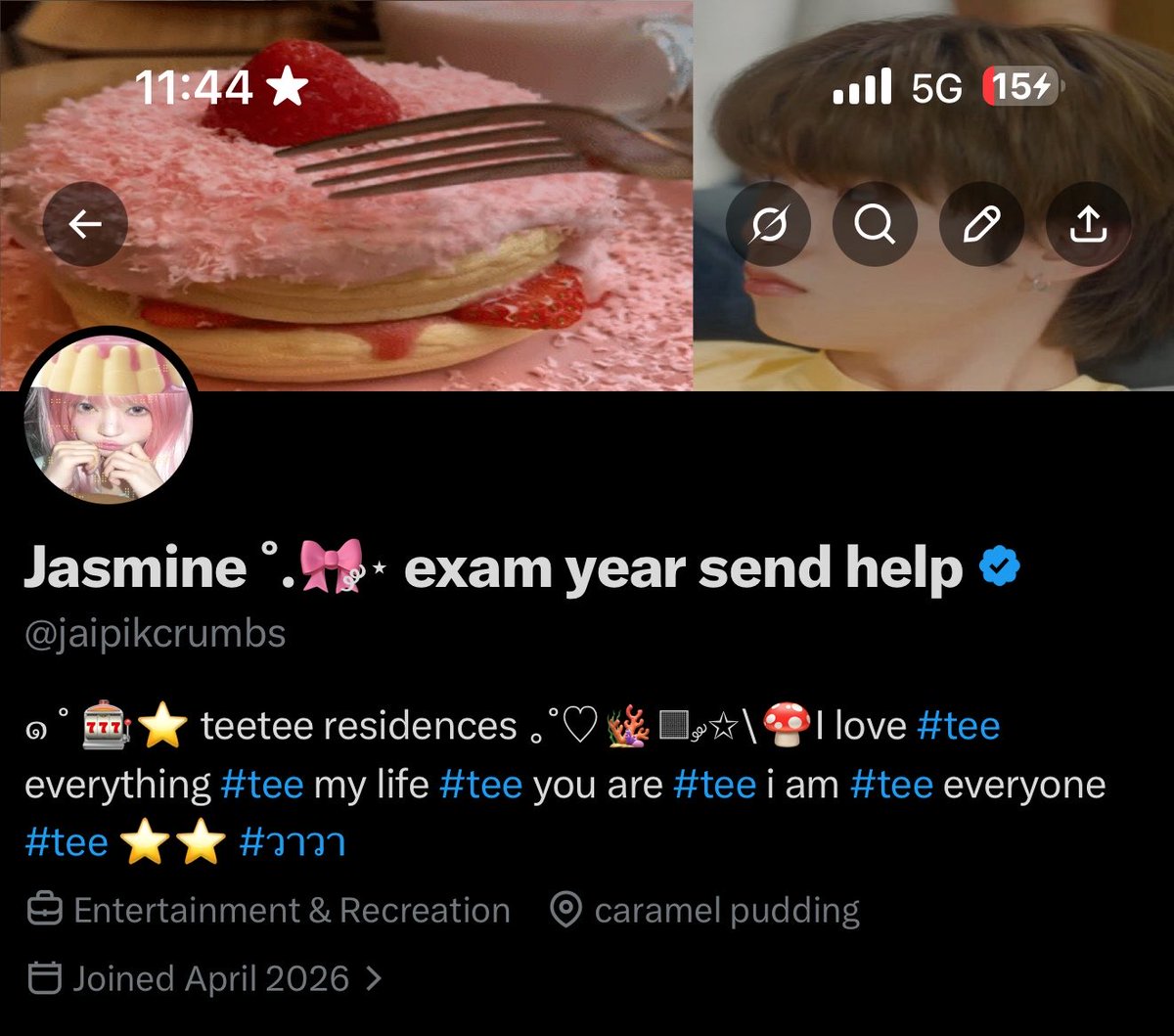 Jasmine ˚.🎀༘⋆ exam year send help tweet media
