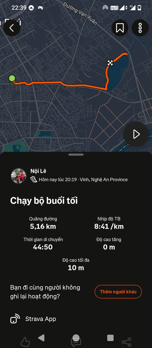LeNoi93's tweet photo. Ngày thứ 96/100 ngày chạy bộ https://t.co/i3uiXqyELA
