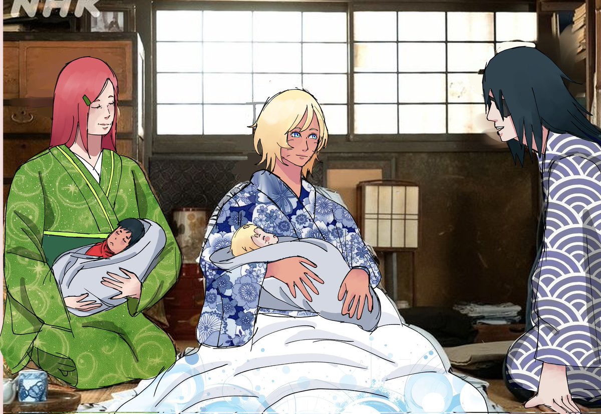 Gummy_bear007's tweet photo. Sarada and Boruto twins were born!!! ᐠ( ᐢ ᵕ ᐢ )ᐟ

#alternativeAU #sasunaru #mpreg https://t.co/29eQWROGNa