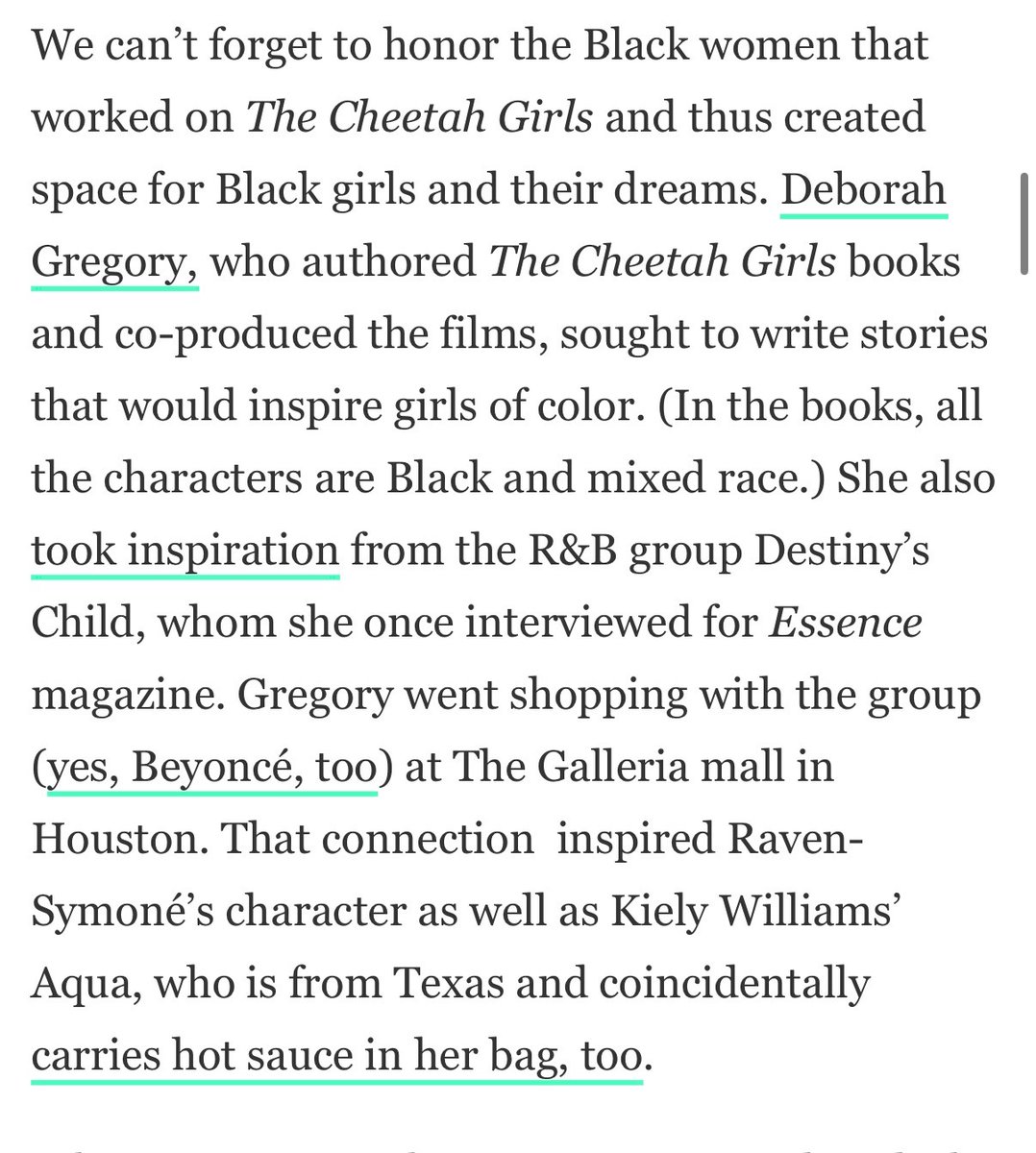 Plythong9986655's tweet photo. Let’s also not forget where the inspiration for Cheetah Girls came from https://t.co/OnzrxRDTtW