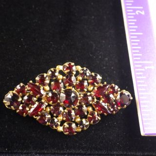 cdcarson1's tweet photo. Antique Victorian Diamond Shaped Brooch, Rose Cut Garnet Glass Stones, Gilt Finish
https://t.co/ChQG9Lymp4 https://t.co/MHk9gB25jW