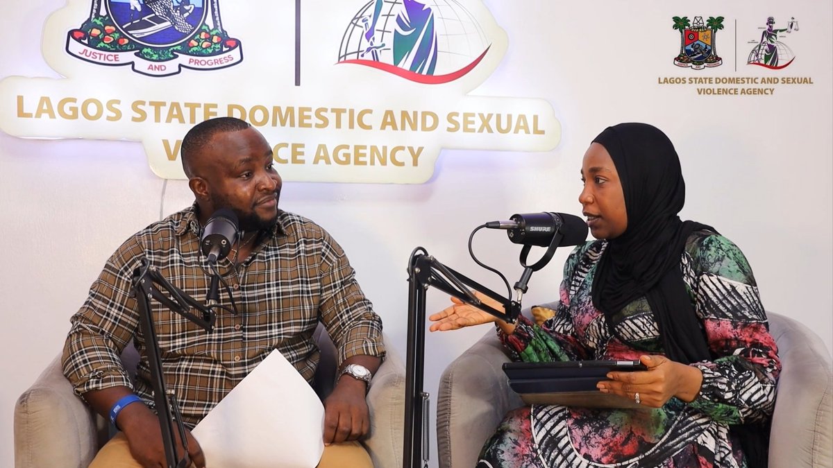 Lagosdsva's tweet photo. Let's Talk About It Podcast | Episode 6 OUT NOW!

When Sexual and Gender-Based Violence occurs, evidence can play a crucial role in uncovering the truth and supporting the pursuit of justice.

In this episode, we sit down with Dr. Richard Somiari, Director of the Lagos State DNA & Forensic Centre to explore how Forensic Science strengthens SGBV investigations.

The conversation also highlights common misconceptions about forensic investigations, challenges involved in collecting and using evidence, and how forensic science can strengthen accountability while supporting survivor-centred justice.

📺 Watch Episode 6 now on YouTube
https://t.co/zJcWLs5KrB

If you or someone you know needs help, support is available.

📞 Hotline: 0-8000-333-333
📱 USSD: *6820#
💬 WhatsApp: 0813 796 0048
🌐 Website: https://t.co/kn6Kkh6vdX

🔔 Follow us on all platforms @lagosdsva and subscribe for more episodes of Let's Talk About It.

#LagosDSVA #LetsTalkAboutItPodcast #SGBVItConcernsUsAll #AGreaterLagosRising #LASG @followlasg