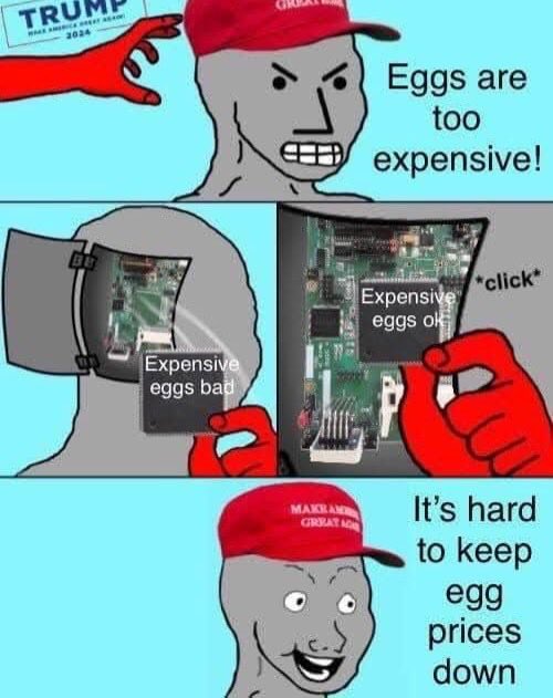 Seegetchee's tweet photo. @DrunkRepub lol Your guy President Doctor Trump Jesus is all over the Epstein files, is actively trying to prevent their further release, and is missing on every major campaign promise he made (and lying about making said promises), and this is how you try to distract from that. MAGA = cult https://t.co/TkT8k9kqLH