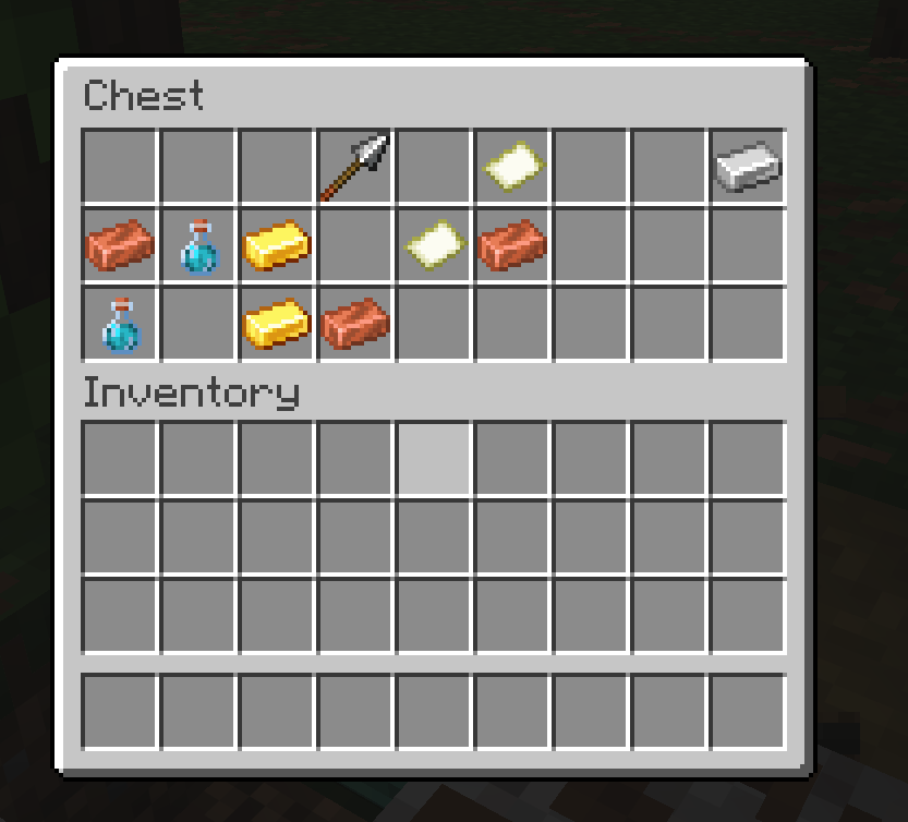 CrossFace22's tweet photo. Hay COFRES OCULTOS en algunos campamentos abandonados.

Me encanta esto, muy bien Mojang. https://t.co/BZtcIr9rDK