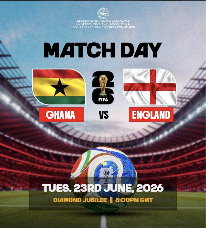 RealGenural's tweet photo. Ninety minutes on the clock ⏰ ,
Millions of hearts 💔in expectation . One ☝️ flag 🇬🇭, One dream, one nation 💪 Come on, Ghana 🇬🇭 🖤⭐️

Beyond the cheers 🥂 and the competition, it’s a time of fellowship,Unity and fun⚽️🏐
Join us as we gather for an exciting moment 🙌 GHANA 🇬🇭 🆚 ENGLAND 🏴󠁧󠁢󠁥󠁮󠁧󠁿 🙌🔥🔥🙏🙏