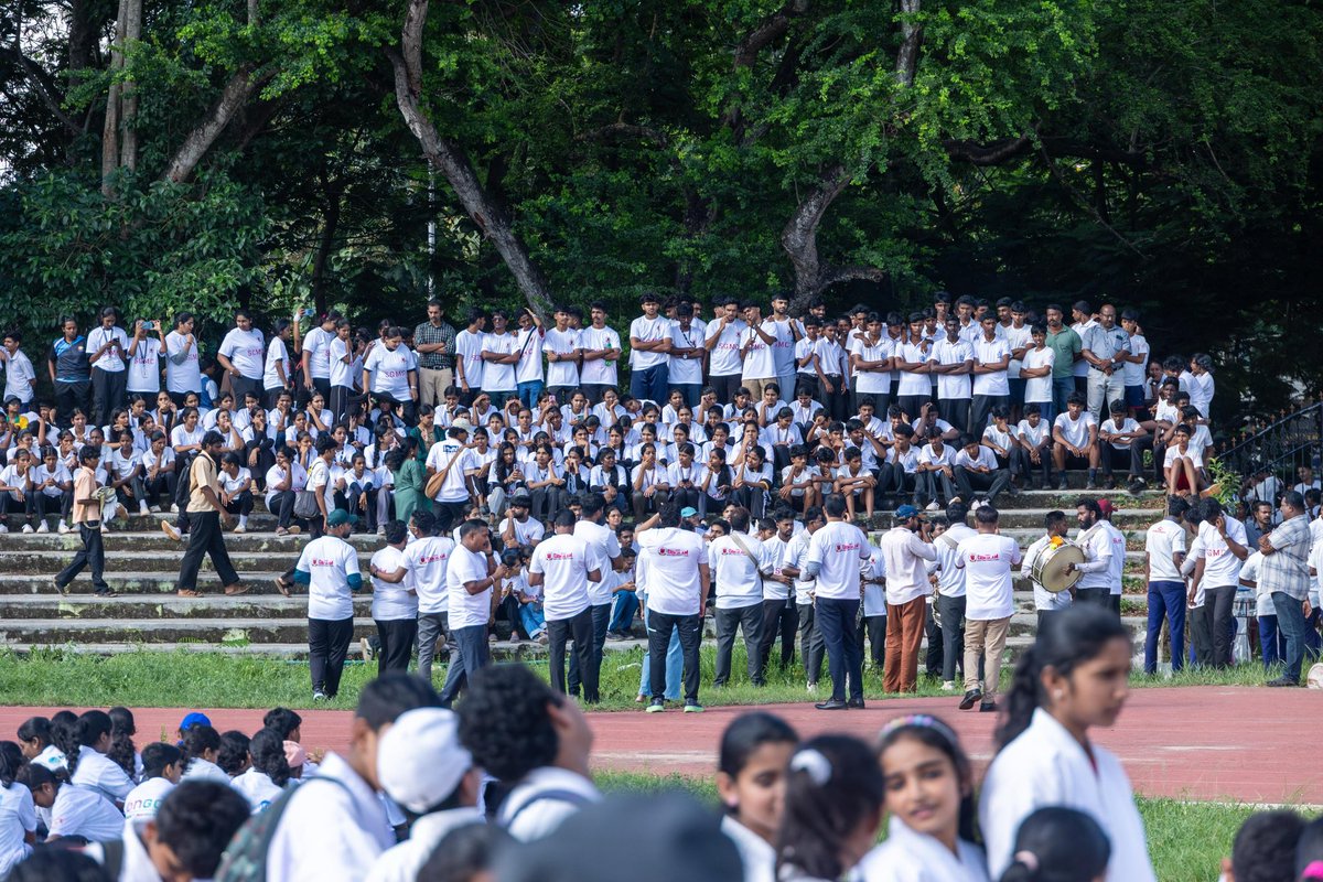 AGFunRun's tweet photo. The State of Kerala in India hosted the biggest Asian Games Fun Run ever with over 35K people to celebrate 2026 Aichi-Nagoya Asian Games!@OCAAsianGames @AsianGames_2026 https://t.co/keKIQylSzy