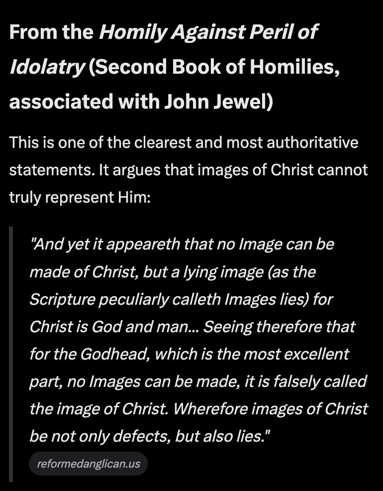 Calvins_Hat's tweet photo. @SarumCatholike @SweChurchman You don't know the Anglican tradition very well, do you? the Book of Homilies said this: https://t.co/2GHwVK7EXj