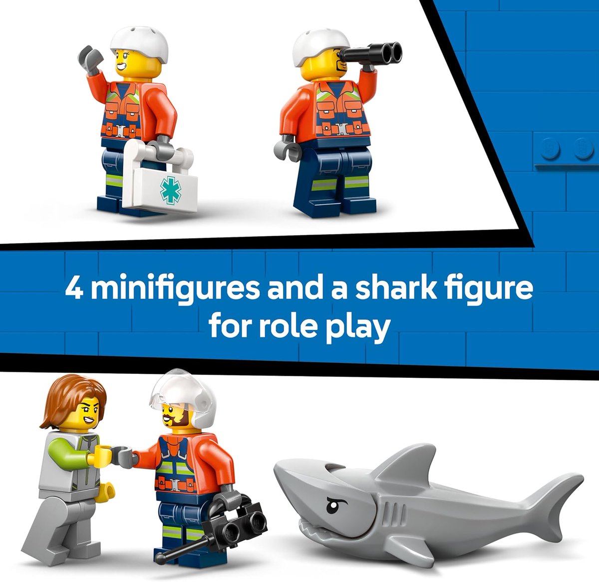 icklebricks's tweet photo. SAVE 33%  /  NOW £36.99  /  RRP £54.99
Use Link - https://t.co/Ity3zfPuL6
.
Pricing correct at time of posting, Be quick as price may change.
#lego #affiliate #legodeals #giftideas #afol #legofan #legocity #helicopter #Emergency #rescue #shark #coastguard https://t.co/xOiVaG82W5