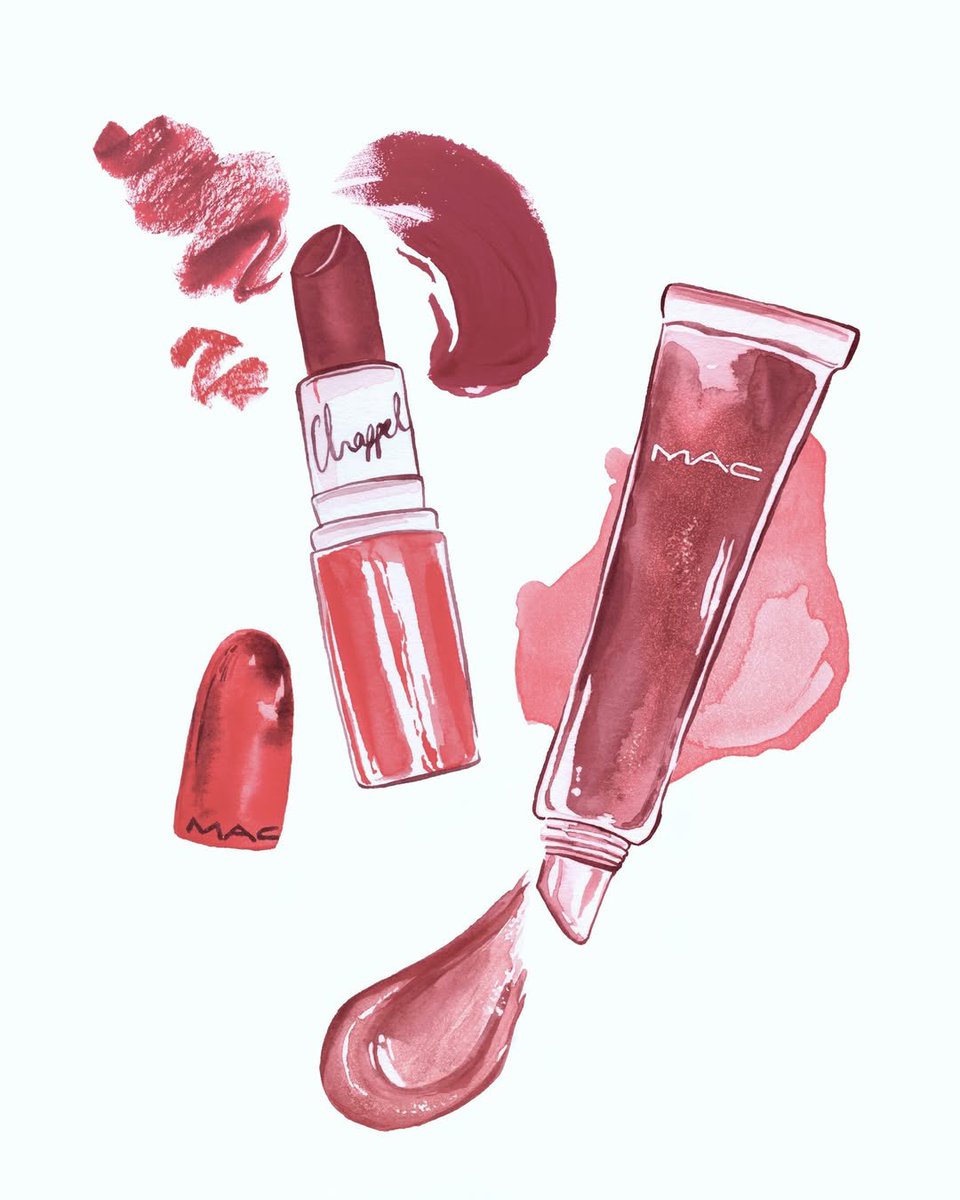 dailyroan's tweet photo. chappell roan x MAC viva glam illustrations by ellastration_  on ig ⋆✴︎˚｡⋆ https://t.co/RTUZrM8n19