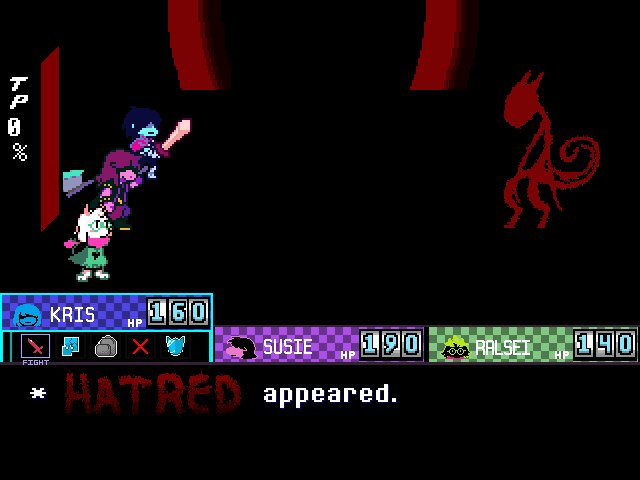 Razulish's tweet photo. Is this normal? #deltarune https://t.co/KYzzkYGj2i