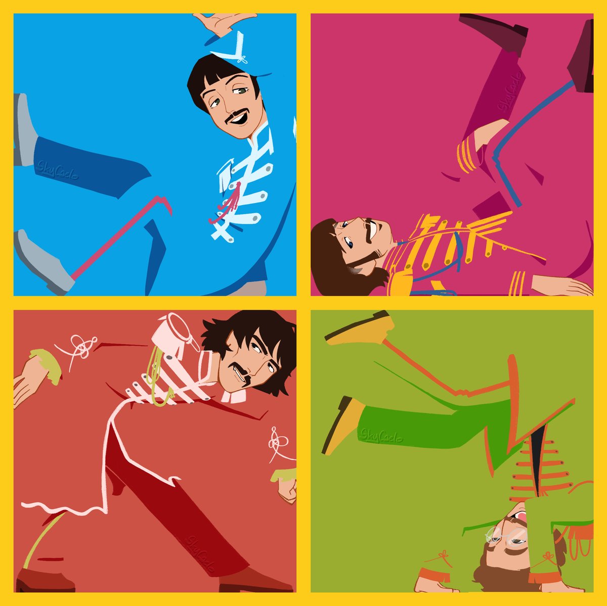 SkyCaelo's tweet photo. Spins them around #thebeatles #beatlestwt https://t.co/fzwvycuLk1