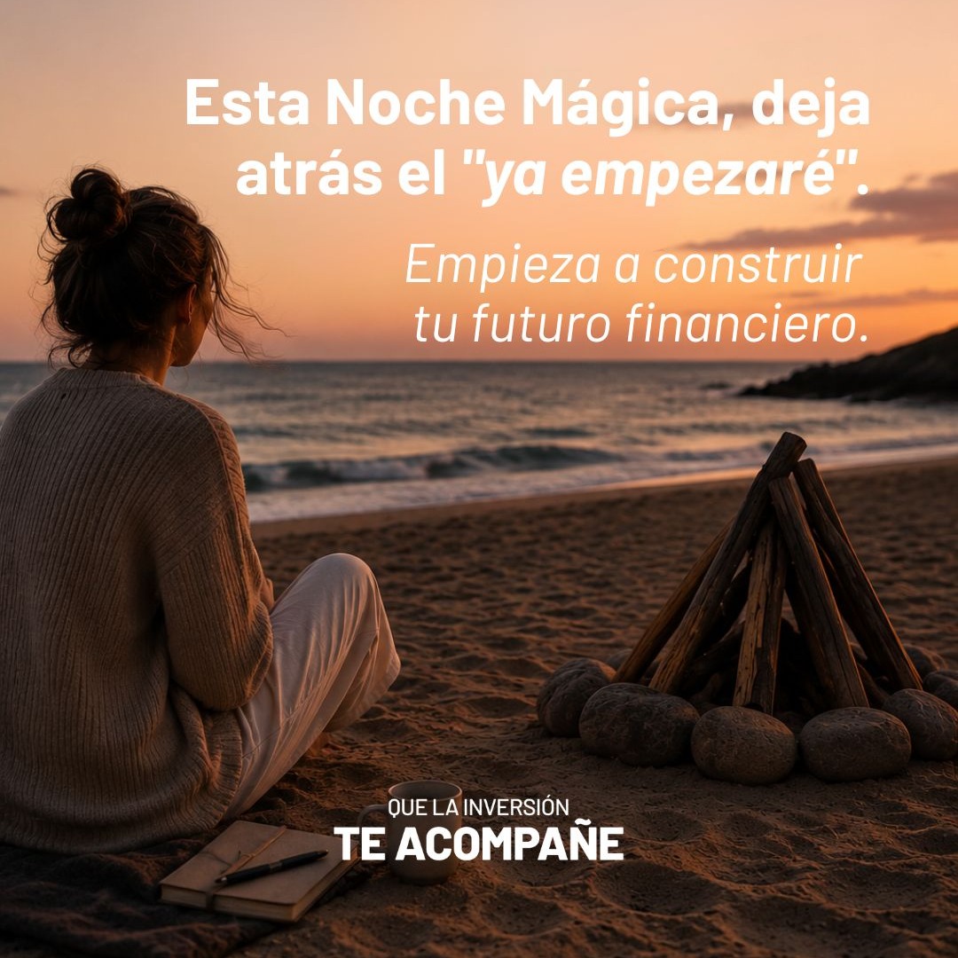 finnk_es's tweet photo. 🔥 La noche de San Juan es el momento de dejar atrás lo que ya no nos suma y dar paso a nuevos comienzos.

Quizá hoy sea un buen momento para dejar atrás...

✨ El "ya empezaré".
✨ El miedo a no saber lo suficiente.
✨ La idea de que necesitas el momento perfecto para invertir.

Porque construir tu futuro empieza con una decisión.💙