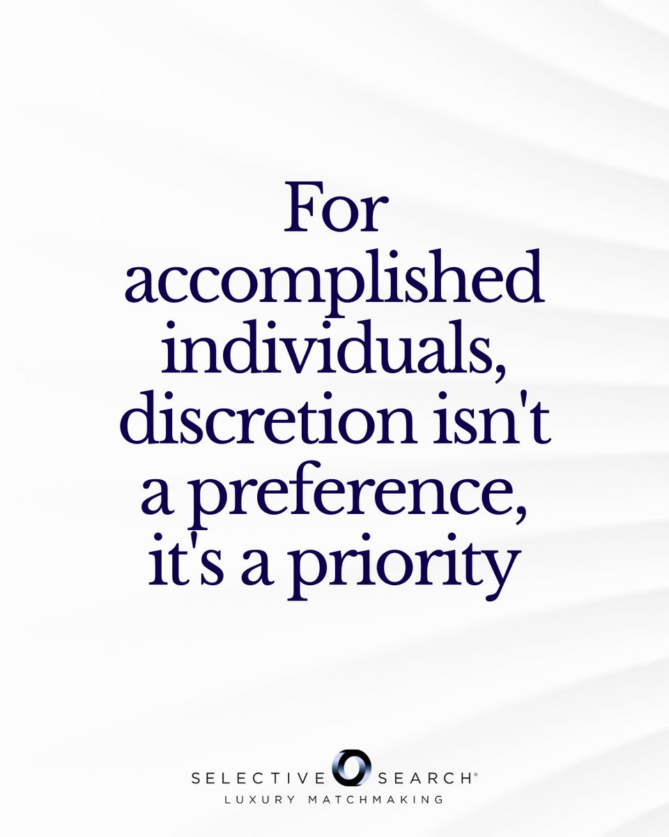 selectivesearch's tweet photo. Sometimes the strongest connections begin quietly, with trust, comfort, and the freedom to simply get to know one another.

Privacy isn't about secrecy. It's about creating space for something real to grow. Start your confidential search: https://t.co/0prEliswM3 https://t.co/wUI6g4sZLQ