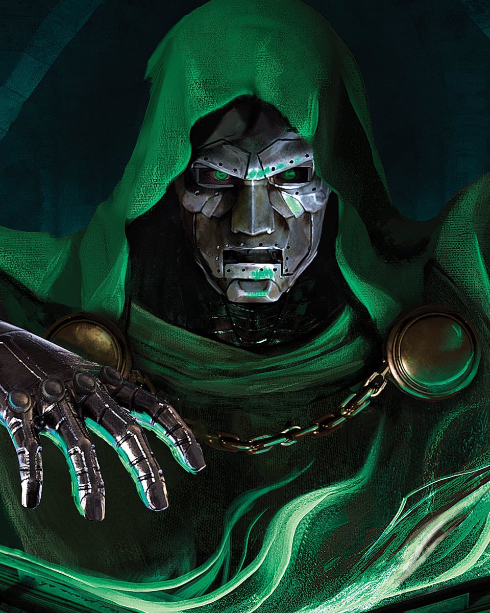 IsNino66's tweet photo. Here is my Dark Ritual artwork for this iconic MTG x Marvel reprint!

Reinterpreting the legendary, original Dark Ritual with Doctor Doom was an absolute dream come true. Mixing classic MTG dark magic vibes with Doom’s ruthless power was a lot of fun.

#mtgxmarvel #artist https://t.co/jteS2DYZ3W