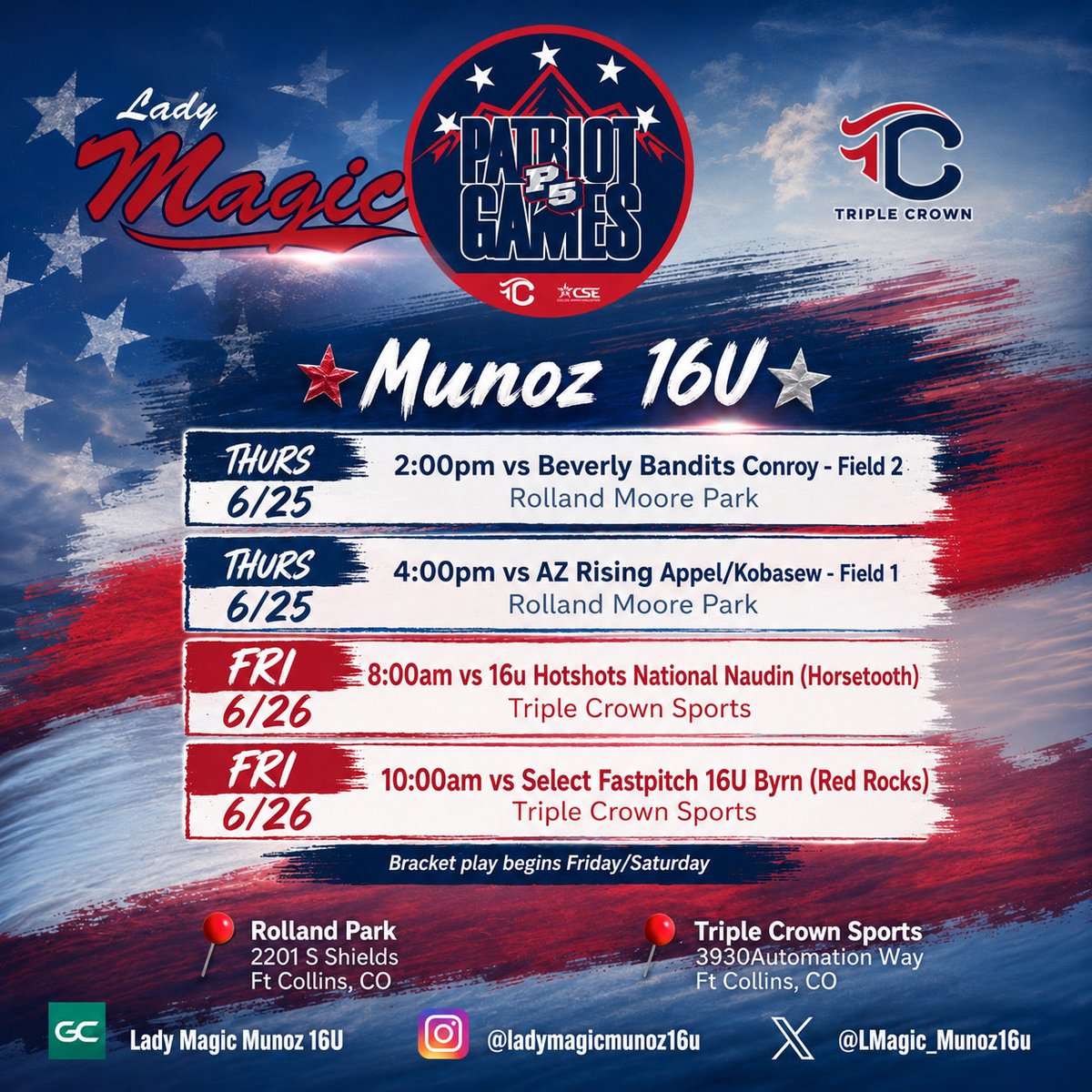 MBittman_2028's tweet photo. Thank you @ondecksoftball for the invite!  Looking forward to attending the Jamboree on Monday. @ODM_Testing 

🚨Colorado Schedule🚨 Excited for great competition at the Patriot Games and National Power Pool 🧨 See you there! @TCSFastpitch 

@LMagic_Munoz16U @LineDsoftball @ExtraInningSB @THEWOWSB @DukeCoachYoung @mysha_sataraka @DukeCoachYoung @CoachTaylor_W @CoachTarr @BKilpatrick22 @JessicaAllister @_TimWalton @Coach_AT @Coach_JBloomer @hailey_decker_ @KatieRepole @rittmanjohn @katedrohan @MrCoachTbratt @Coach_Ricketts @Coach2K_OSU @CoachSingCal @CoachRexCal @lappin37 @A_Freeman9 @LLefty18 @boschml