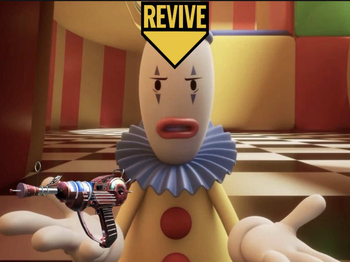 TrashJunkies1's tweet photo. Look Jax, I know we don’t get along but I have a ray gun revive me https://t.co/ffII8BFOkT