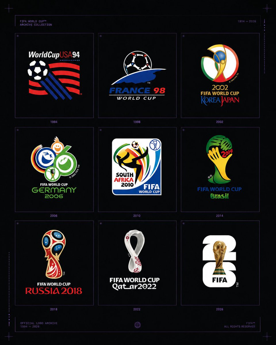 joinCreativeOS's tweet photo. The Best World Cup Logos Debate settled. 1) Russia 2) Qatar  3) Brasil #worldcup #SWC #WC #fifaworldcup #ronaldo #messi #portugal #England https://t.co/ta1LqthIXY
