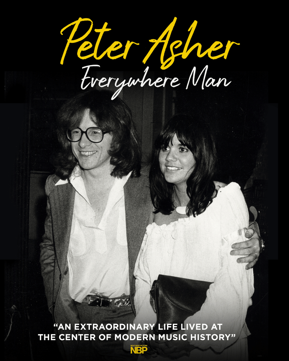 Greenwich_Films's tweet photo. "Every now and then a show-business doc comes along that catches my fancy and lingers in my mind for days. Such a film is PETER ASHER: EVERYWHERE MAN" — Leonard Maltin

Now Playing NYC @QuadCinema @NewPlazaCinema; opens LA, SF &amp; more Fri!
https://t.co/LkmuzoU72m https://t.co/JTSBgXykmb