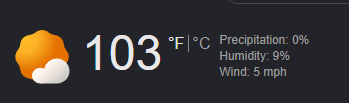 MistressHaydee's tweet photo. Apparently...I live in Hell. #Random #WeatherInJune  #TripleDigits #SummerMood #hot #Hell https://t.co/WPz9Ddp7GM