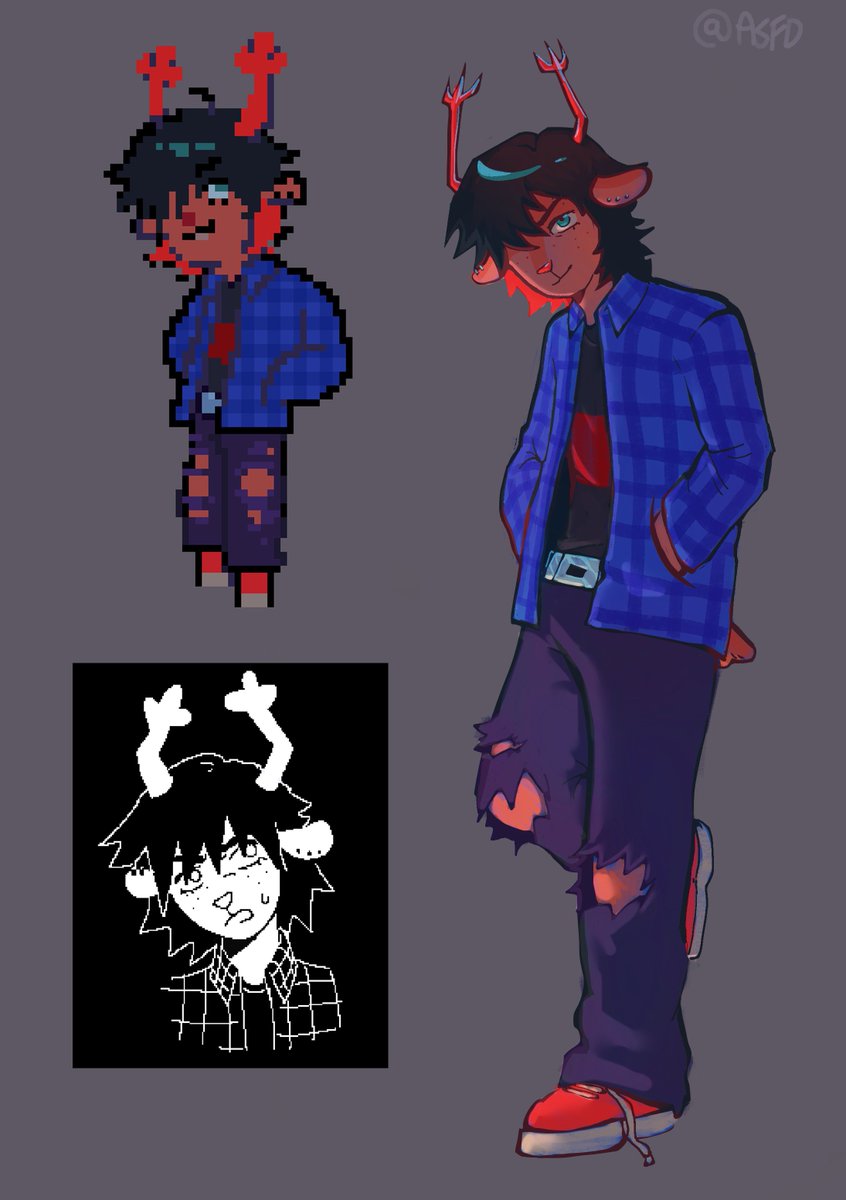 asfd458076's tweet photo. since tomorrow we might finaly see dess I made my prediction on how she'll be.
#deltarune #dess #deltarunefanart #decemberholliday #DELTARUNETOMORROW https://t.co/KbTO7jApWH