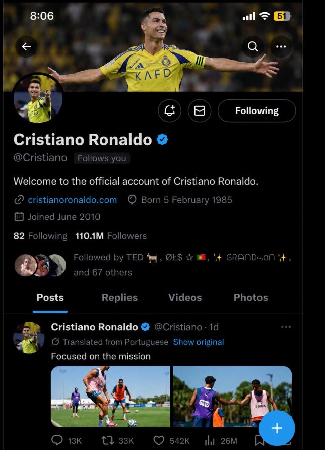 famous Dike DR7 tweet media
