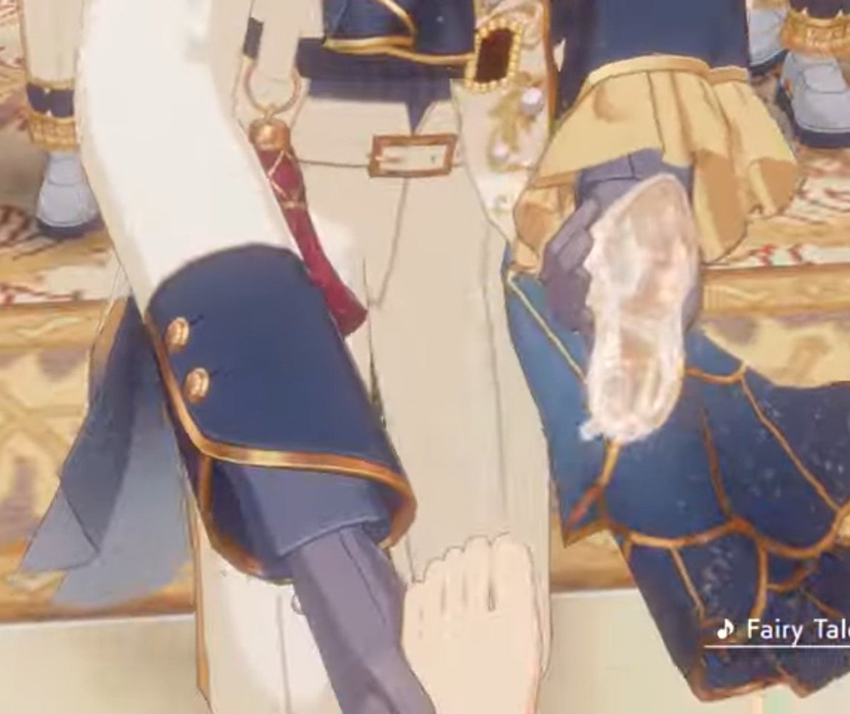 Asteriachii's tweet photo. Other fans: He's inspired by Cinderella

Enstarries: Is that Eichi Tenshouin? https://t.co/K2x819xDIW