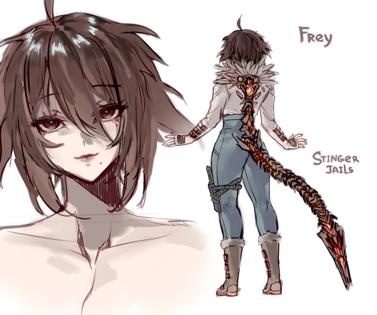 deltasonne's tweet photo. code vein oc https://t.co/pKg7zk31sJ