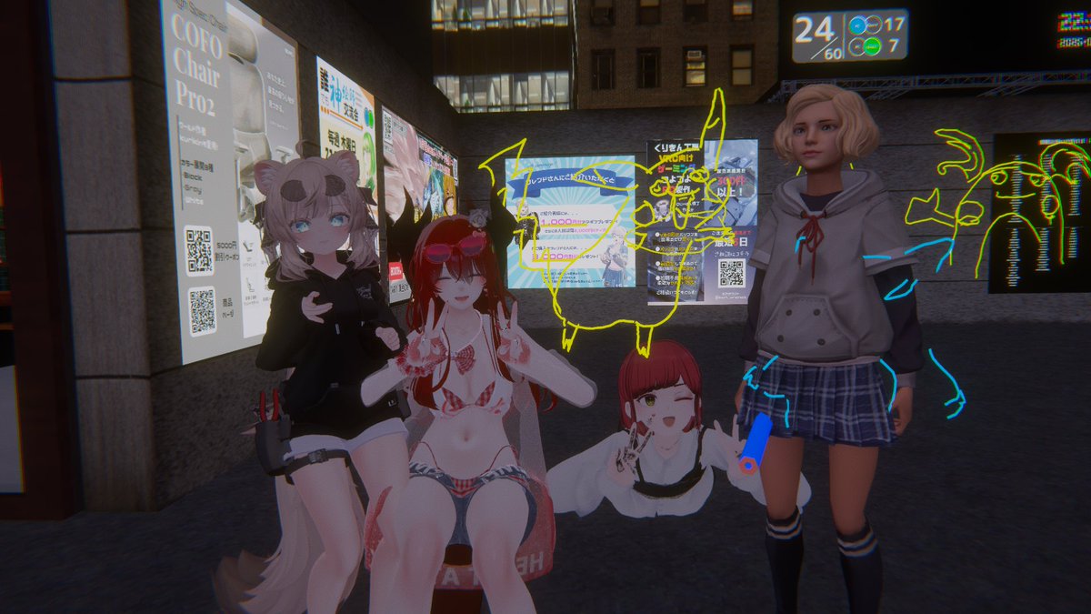 VRC_805's tweet photo. ネームの下に名前書けるの救済された！ https://t.co/Ik0JmweVLy