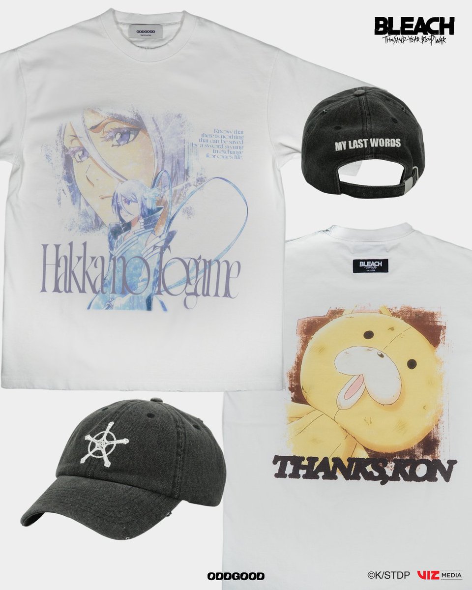buriednumber1's tweet photo. New BLEACH TYBW X ODDGOOD collab is so fire #BLEACH https://t.co/Pp5Q6qPCja