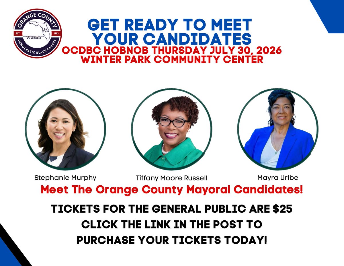 Orange County Democratic Black Caucus (OCDBC) tweet media