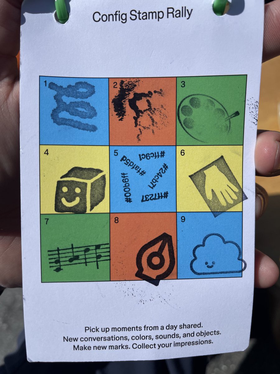 robdavlin's tweet photo. Config stamp rally success! 
@figma Great treasure hunt and so many fun activities. #config2026 https://t.co/XJfEMd5mR9