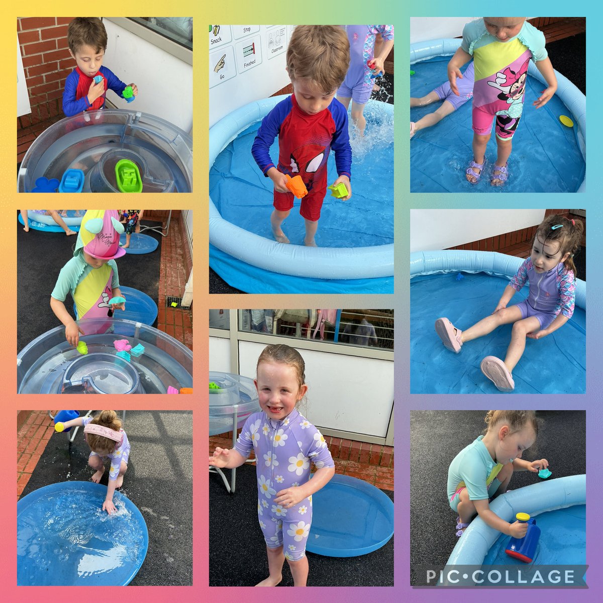 YsgolHenFelin's tweet photo. #YHFClass2 enjoyed the sunshine this morning and then stayed indoors when it got too warm. We made choices for a lovely cool-down treat π¦ and finished the day with some Welsh matching. Da iawn. #YHFTEYC https://t.co/eb7K2bcU0u