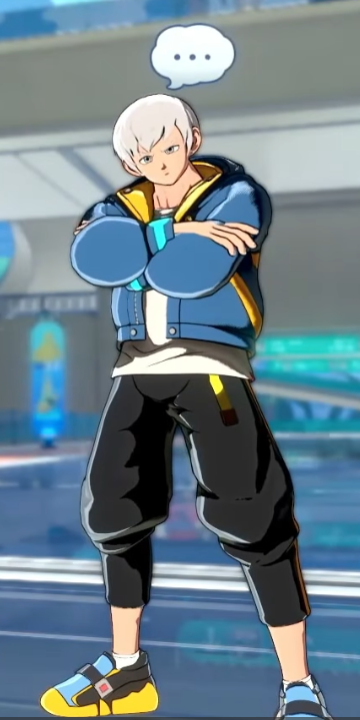 Rhymestyle's tweet photo. the idea that he gets isekai'd into XV3 and immediately hits the mall for a fit is frying me https://t.co/cxJzPk0uYx