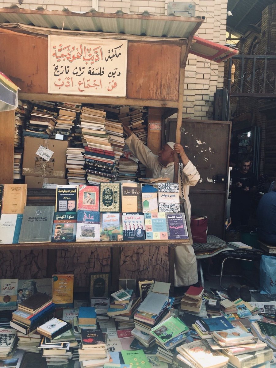 aseelswaid9's tweet photo. Baghdad, Iraq the bookseller https://t.co/QApFoUosKy