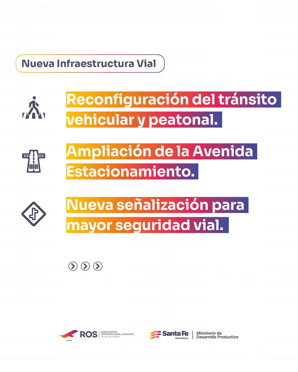 aeropuerto_ros's tweet photo. El crecimiento del aeropuerto tiene que verse en tierra. Habilitamos nuevas obras de infraestructura vial en el Aeropuerto Internacional Rosario Islas Malvinas. 🛫 #ROS #SantaFe https://t.co/Sw92AV3KJl
