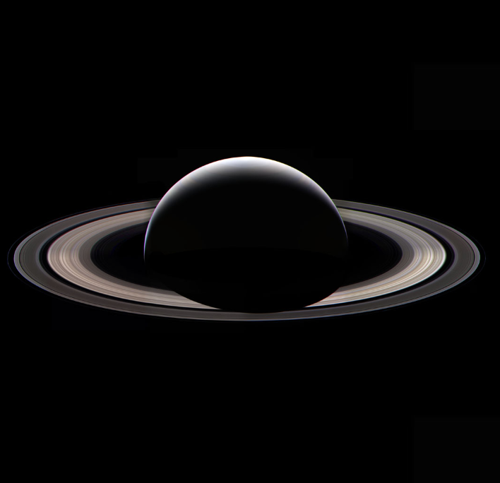 latestinspace's tweet photo. Stunning view of Saturn and its beautiful rings 🪐

📷 NASA https://t.co/k0AdmltihF